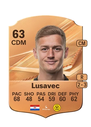 Lusavec - 63 - Rare EA FC 27 card