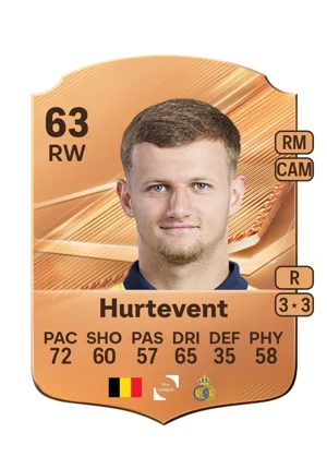 Hurtevent - 63 - Rare EA FC 27 card