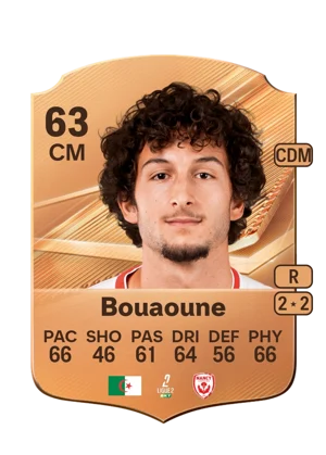 Bouaoune - 63 - Rare EA FC 27 card