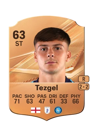 Tezgel - 63 - Rare EA FC 27 card