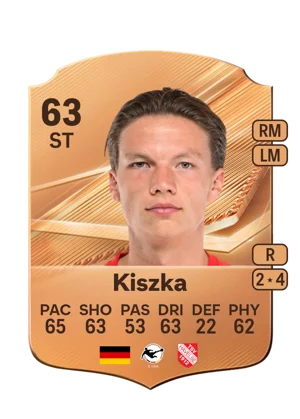 Kiszka - 63 - Rare EA FC 27 card