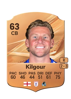 Kilgour - 63 - Rare EA FC 27 card