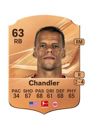 Chandler - 63 - Rare EA FC 27 card
