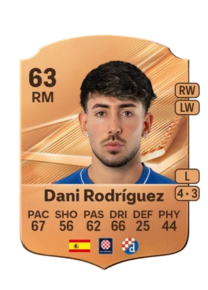 Dani Rodríguez - 63 - Rare EA FC 27 card