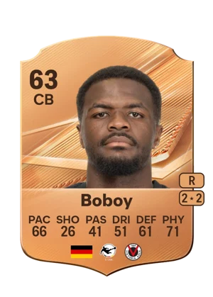 Boboy - 63 - Rare EA FC 27 card