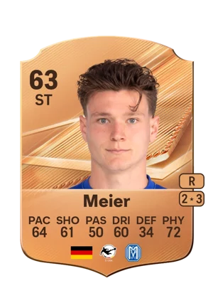 Meier - 63 - Rare EA FC 27 card