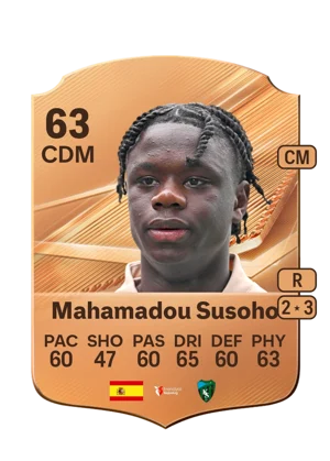 Mahamadou Susoho - 63 - Rare EA FC 27 card