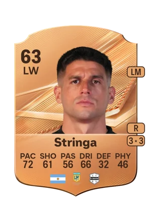 Stringa - 63 - Rare EA FC 27 card
