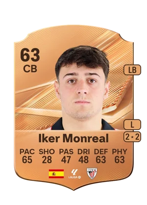 Iker Monreal - 63 - Rare EA FC 27 card