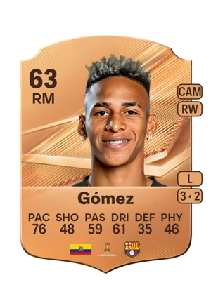 Gómez - 63 - Rare EA FC 27 card
