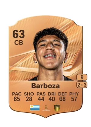 Barboza - 63 - Rare EA FC 27 card