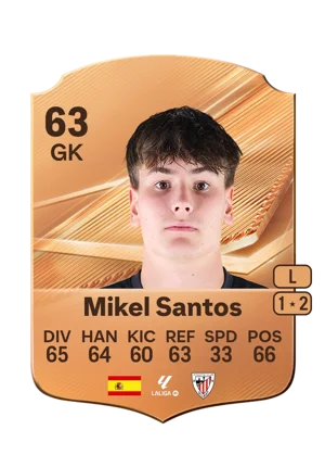Mikel Santos - 63 - Rare EA FC 27 card