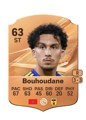 Bouhoudane - 63 - Rare EA FC 27 card