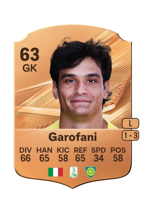 Garofani - 63 - Rare EA FC 27 card