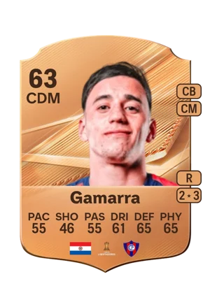 Gamarra - 63 - Rare EA FC 27 card