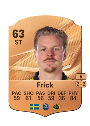 Frick - 63 - Rare EA FC 27 card