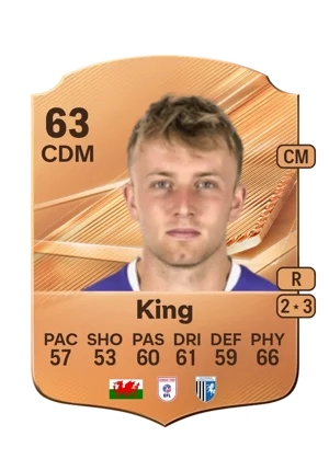 King - 63 - Rare EA FC 27 card