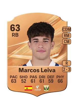 Marcos Leiva - 63 - Rare EA FC 27 card