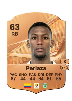 Perlaza - 63 - Rare EA FC 27 card