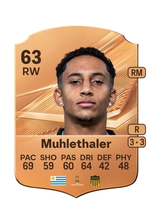 Muhlethaler - 63 - Rare EA FC 27 card