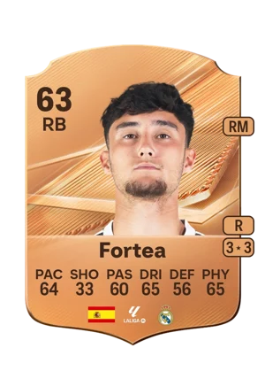 Fortea - 63 - Rare EA FC 27 card