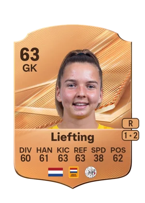 Liefting - 63 - Rare EA FC 27 card