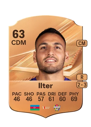 İlter - 63 - Rare EA FC 27 card