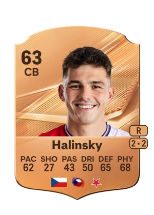 Halinsky - 63 - Rare EA FC 27 card