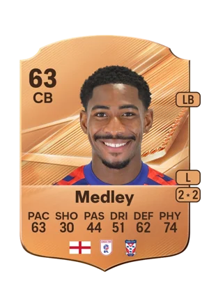 Medley - 63 - Rare EA FC 27 card