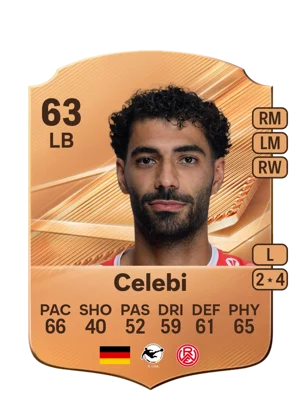 Celebi - 63 - Rare EA FC 27 card