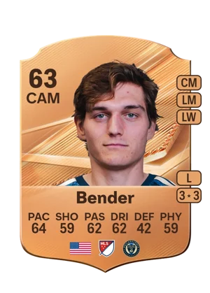 Bender - 63 - Rare EA FC 27 card