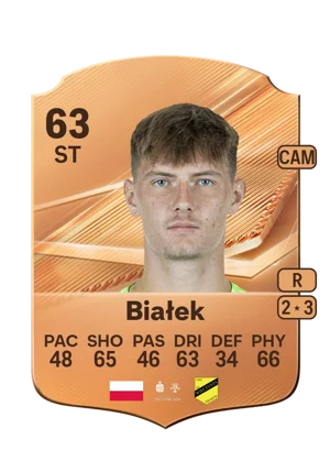 Białek - 63 - Rare EA FC 27 card