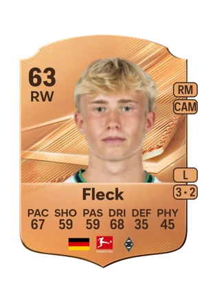 Fleck - 63 - Rare EA FC 27 card