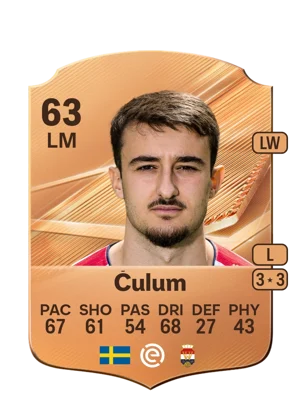 Ćulum - 63 - Rare EA FC 27 card