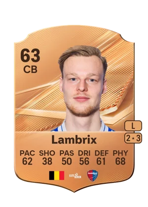 Lambrix - 63 - Rare EA FC 27 card
