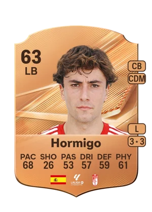 Hormigo - 63 - Rare EA FC 27 card