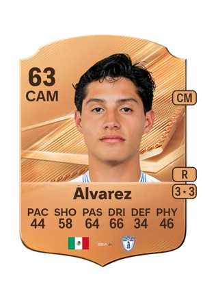 Álvarez - 63 - Rare EA FC 27 card