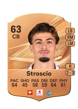 Stroscio - 63 - Rare EA FC 27 card