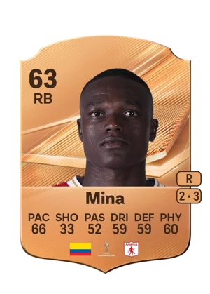 Mina - 63 - Rare EA FC 27 card