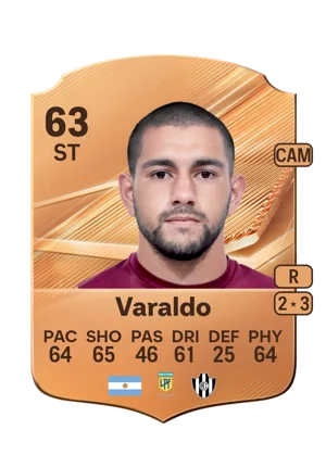 Varaldo - 63 - Rare EA FC 27 card
