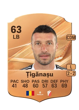 Țigănașu - 63 - Rare EA FC 27 card