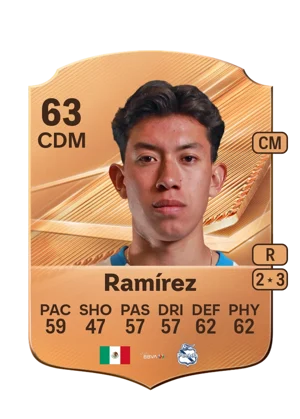 Ramírez - 63 - Rare EA FC 27 card