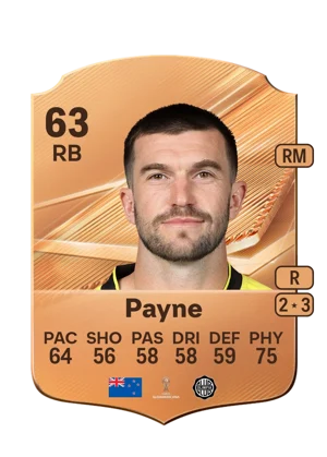 Payne - 63 - Rare EA FC 27 card