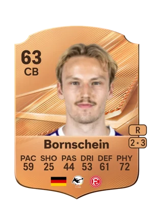 Bornschein - 63 - Rare EA FC 27 card