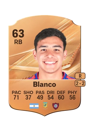 Blanco - 63 - Rare EA FC 27 card