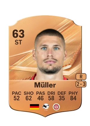 Müller - 63 - Rare EA FC 27 card