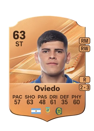 Oviedo - 63 - Rare EA FC 27 card
