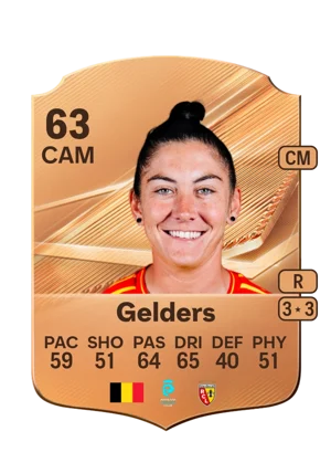 Gelders - 63 - Rare EA FC 27 card