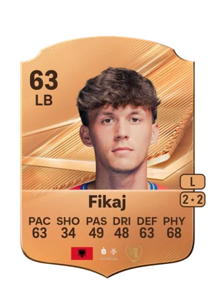 Fikaj - 63 - Rare EA FC 27 card