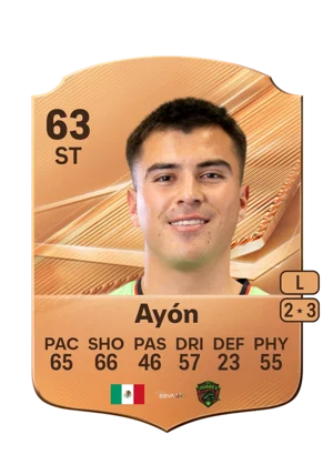 Ayón - 63 - Rare EA FC 27 card